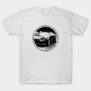 TOYOTA CELICA 2800GT A60 Black 'N White 4 T-Shirt